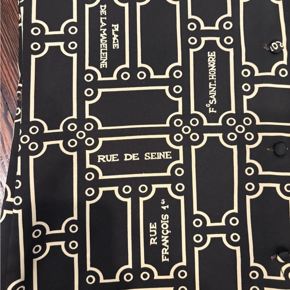 Vintage Designer Robert Hyman Lanvin Inspired 70’s Button Down - Picture 3 of 5